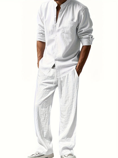 Owen - Casual Linen Set