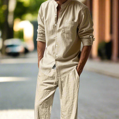 Owen - Casual Linen Set
