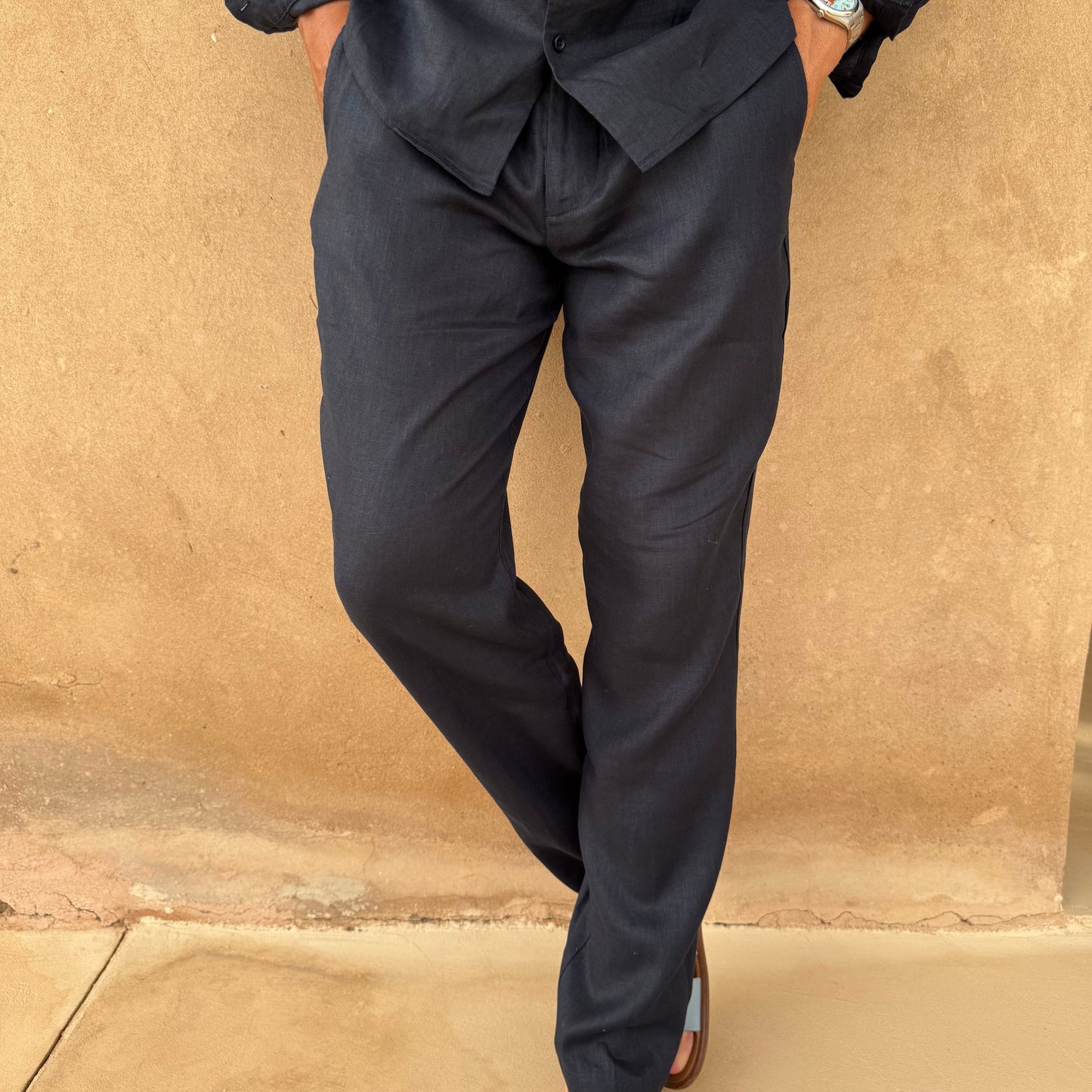 Capri Linen Trousers