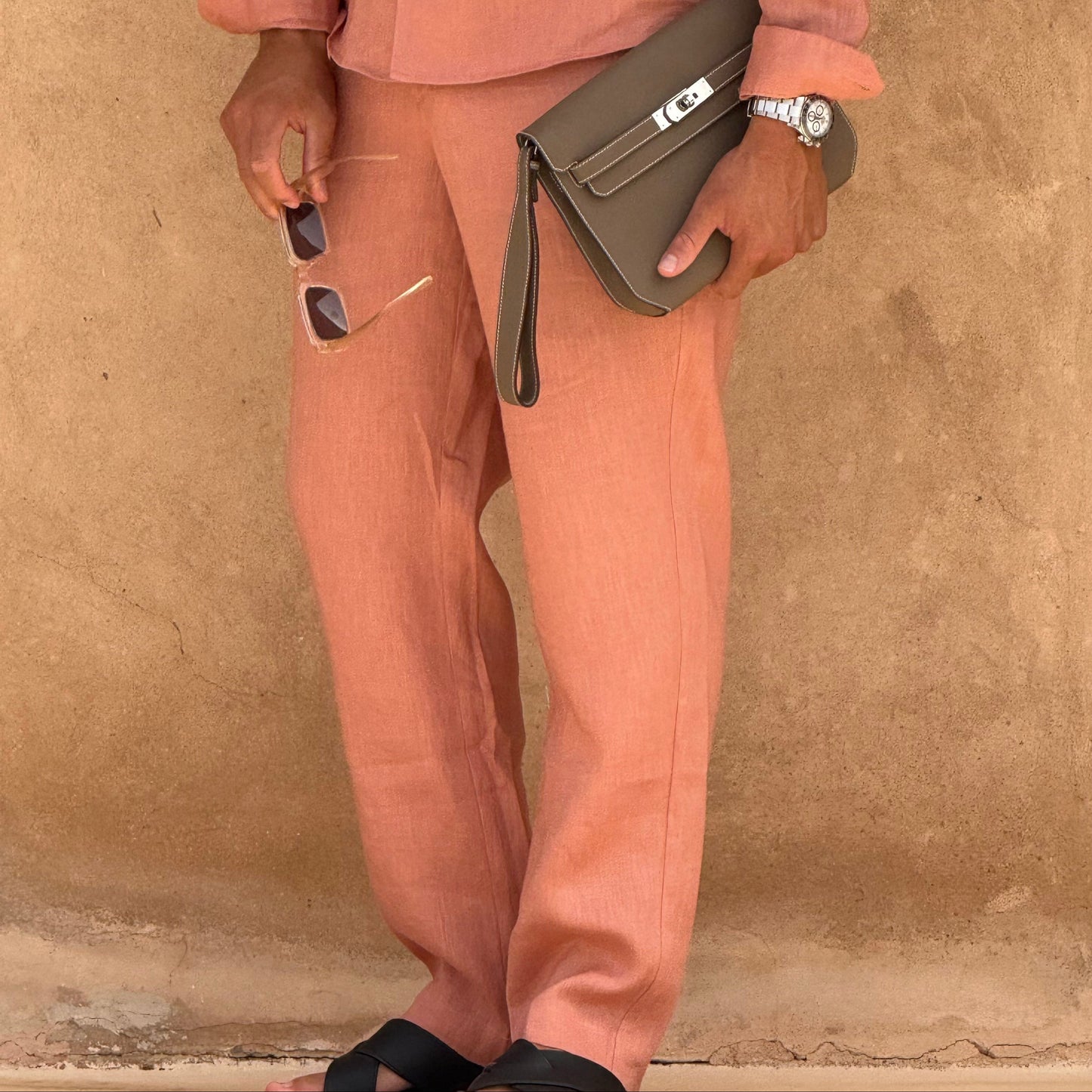 Capri Linen Trousers